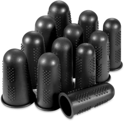 #ad Finger Protectors10 30pcs Silicone Finger Protectors 3 Sizes Fingers Cots $18.79