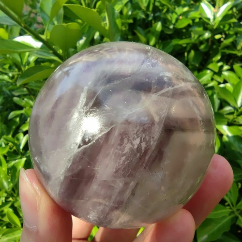 468G Bola de Fluorita Verde Natural Cuarzo Cristal Curación Esfera Reiki Stonec F11 - Imagen 12 de 12