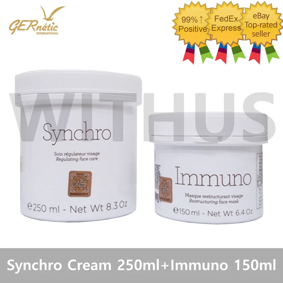 Gernetic Synchro Cream 250ml + Immuno Mask Cream 150ml Anti-Aging