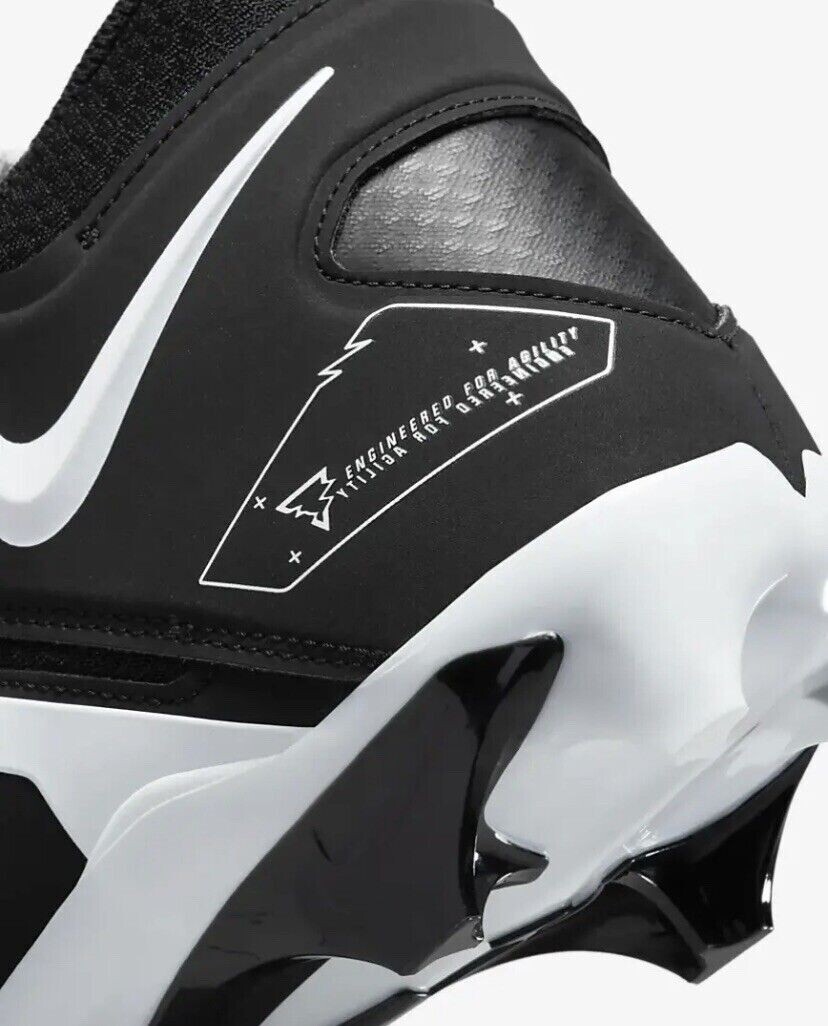 Nike Alpha Menace Pro 3 Football Cleats Men\'s Size 12 Black White CT6649-001 s-l400.jpg main image 3