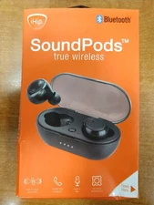 iHip SoundPods Black True Wireless Bluetooth Headphones NEW - E11B