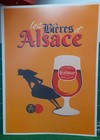 biere alscace - colmar -  AFFICHE POSTER