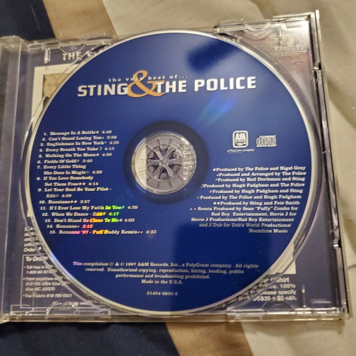 STING & THE POLICE CD 13枚セット STING & THE POLICE CD 13枚セット