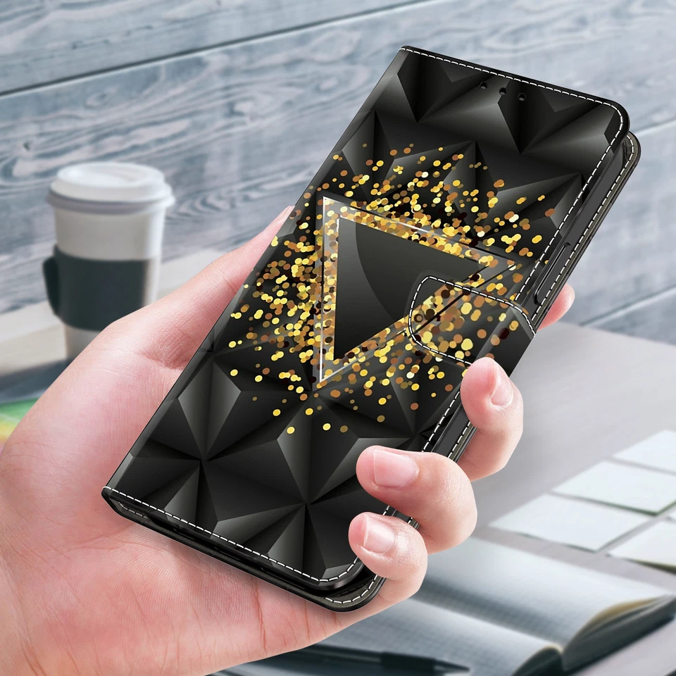 Flip Magnetic Leather Card Holder Wallet Case Cover For OnePlus 11 CE3 CE2 10T - Image 4 of 4