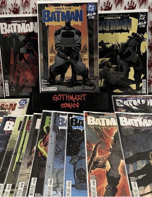 Absolute Batman 1 2 3 4 5 6 7 8 9 10 11 12 13 14 15 16 17 18 19 20 Ark M Annuals