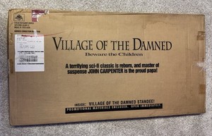 VILLAGE OF THE DAMNED PROMO VINTAGE MOVIE FLOOR STANDEE W/ EXTRAS!