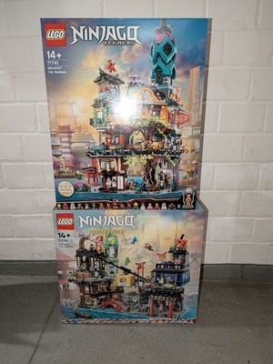 LEGO Ninjago 71741 & 71799 Ninjago Gardens und Ninjago Märkte Neu OVP