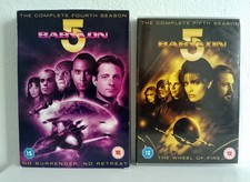 Babylon 5 Seasons Four And Five DVD Sets.