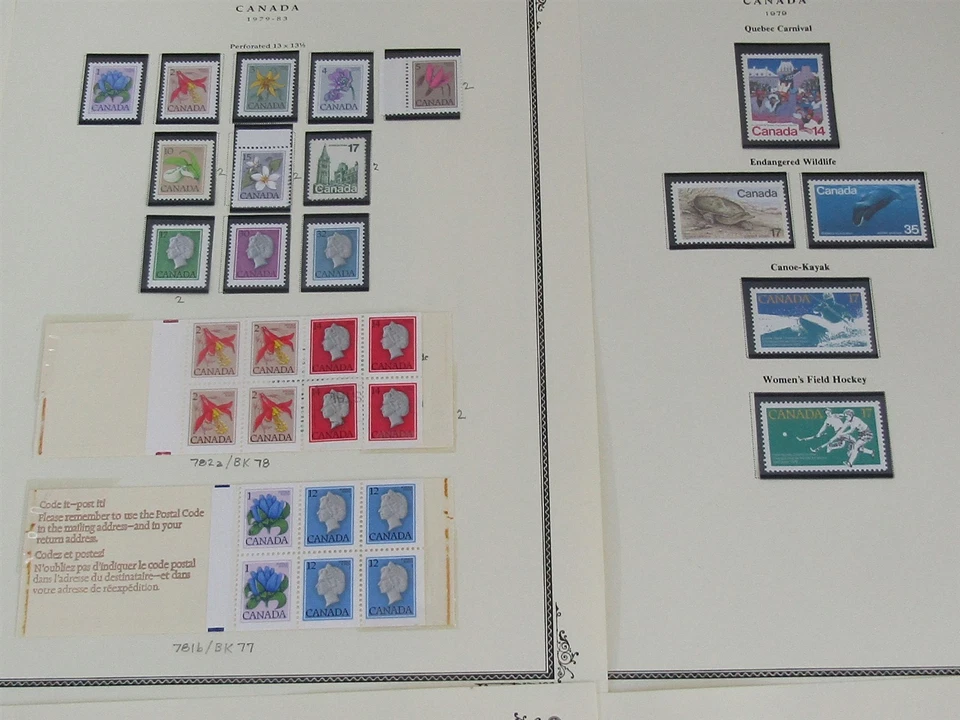 Nystamps Canada many mint NH old stamp collection high cost d13ob - Image 2 of 4