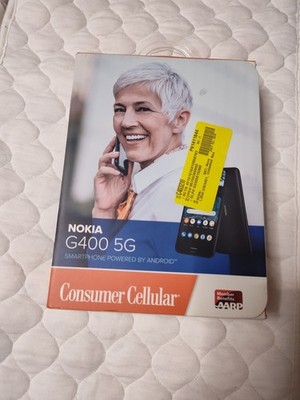 Consumer Cellular, Nokia G400, 5G, 64GB,  - Smartphone