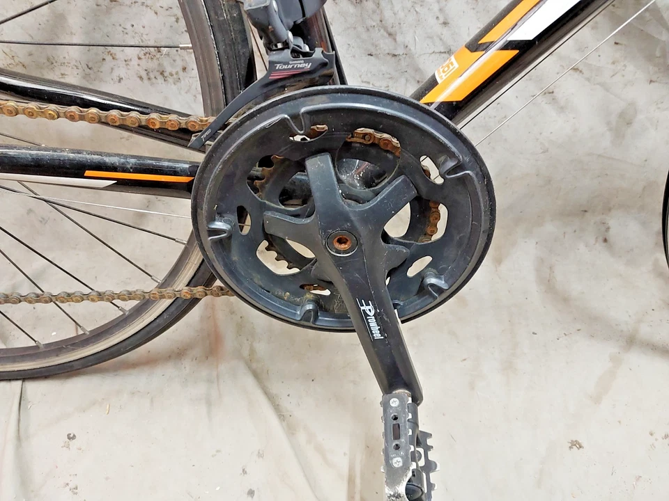 Bicicleta de carretera Vilano Shadow 3.0 2020 52 cm pequeña Shimano aluminio Brifters Commuter ~ Foto 4 de 4