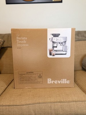 Breville Barista Touch Impress Espresso Machine Brushed Stainless Steel *NEW