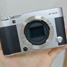 Fujifilm Fuji X-A3 XA3 24.2MP Mirrorless Digital Camera Silver Body only English
