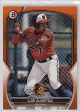 2023 Bowman Draft Orange 2/25 Luis Almeyda #BD-145 0nr3