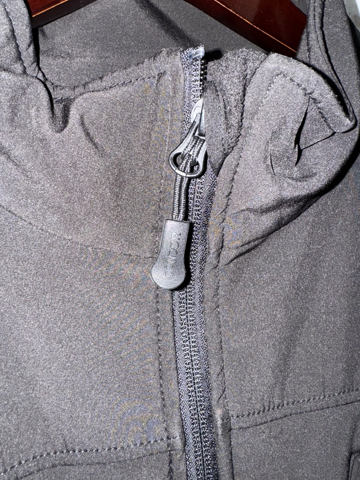 Condor Men’s L Black Phantom Soft Shell Jacket - image 8