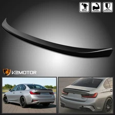 Fits 2019-2025 BMW G20 G80 3 Series 330i Glossy Black M Style Trunk Spoiler Lip