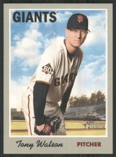 2019 Topps Heritage #77 Tony Watson San Francisco Giants 46978