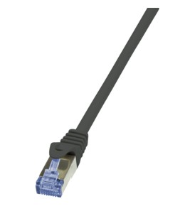 LogiLink CQ4083S Cat7 S/FTP Cable 7.5m Black RJ-45 LSZH