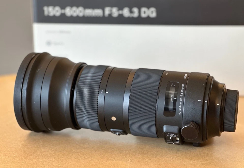 Sigma 150-600mm f/5-6.3 DG OS HSM Sports Nikon F | Guter Zustand OVP Gar. - Bild 3 von 4