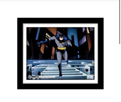 Mad As A Hatter #1012 (Batman Animation Cel Art Scene) FRAMED