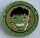 DEA Hulk Task Force Group 2 Atlanta Division Federal Drug Police Challenge Coin — photo 2