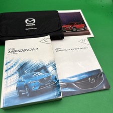 2016 Mazda CX-3 Owners Manual With Case