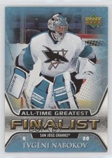 2005-06 Upper Deck NHL Finalist Evgeni Nabokov #52 0a4