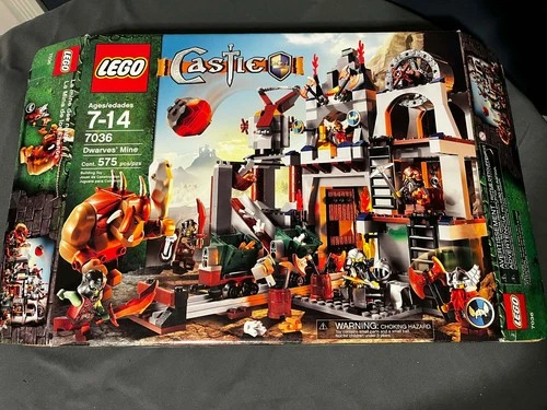 LEGO 7036 Castle Fantasy Era Dwarves' Mine In 2007 Only Empty Box