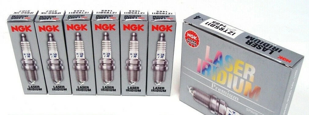 NGK LASER IRIDIUM Iridium Spark Plugs DILZKR7A11G 92924 Set of 6