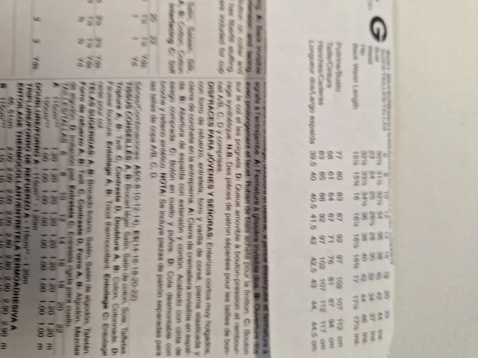 COSTUME SEWING PATTERN McCalls 7398 6-14 Womens Bodysuit Cosplay Yaya Uncut - image 4 of 4