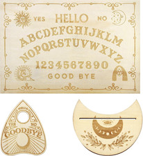 Hölzernes Ouija Board Brett,Ouija Brett,Witchboard,Witcher Brettspiel,Ghost Writ