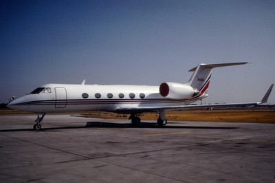Dia N200A Gulfstream G650ER Flugzeug Planespotter 35mm ger. OP-L12-91