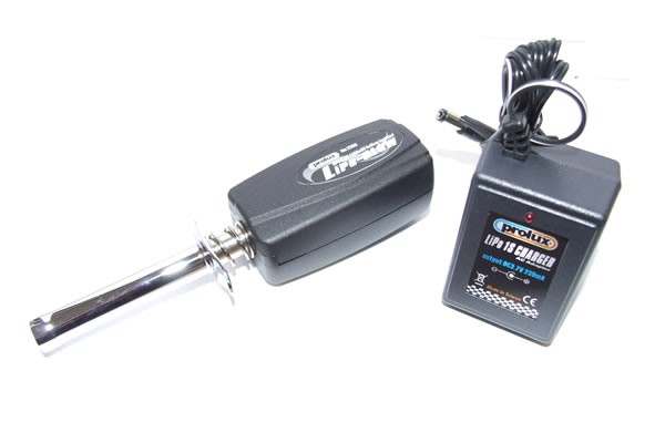 Prolux 1200mAH LiPo Glow Ignitor with LED Indicator and Charger