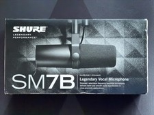 Shure SM7B Dynamisches Mikrofon für Sprecher und Recording in OVP 