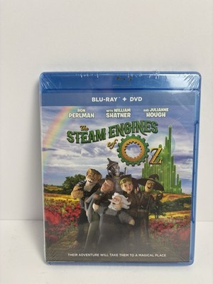THE STEAM ENGINES OF OZ New Blu-ray + DVD William Shatner Julianne Hough Sealed