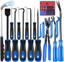 17-Pcs Auto Trim Removal Tool Kit for Car Body & Panel Fastener Removal