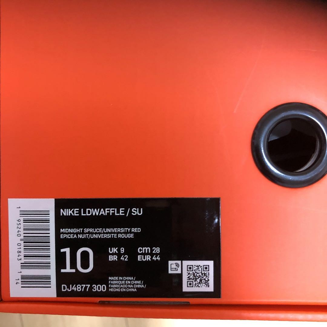 SACAI X NIKE UNDERCOVER × SACAI × NIKE LDWAFFLE Sneakers 28 cm Midnight Abete NUOVO