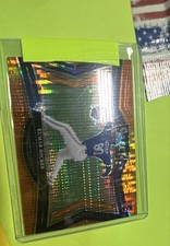 2025 Panini Select Kumar Rocker RC Orange Disco Prizm /49 Texas Rangers Rookie