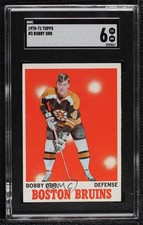 1970-71 Topps Bobby Orr #3 SGC 6 HOF 0r3l