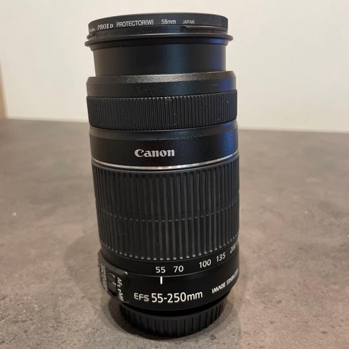 CANON telephoto lens EF-S 55-250mm 430842