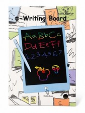 E-Writing 8.5 Color Drawing Board Reusable Kids Learning Pad w Stylus