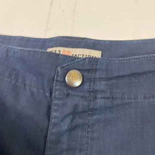 5.11 Tactical Shorts Mens 38 Navy Blue Cargo Ripstop Utility Outdoor Hiking Work - Picture 6 of 14
