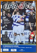 2003-04 QPR vs Kidderminster Harriers Football League Trophy Football Programme