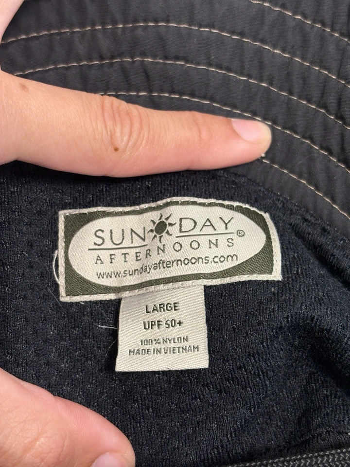 Sunday Afternoons UPF 50+ Nylon Mesh Lined Fishing Grandpa Bucket Hat Adjustable - Image 4 of 4