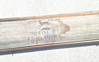 NOS 178'' X 38-1/2'' JOHN DEERE 8 FT PLATFORM BINDERS CURTAIN B8554 FF