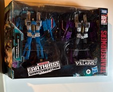 TRANSFORMERS EARTHRISE THUNDERCRACKER & SKYWARP WFC-E29 Cybertron Villians