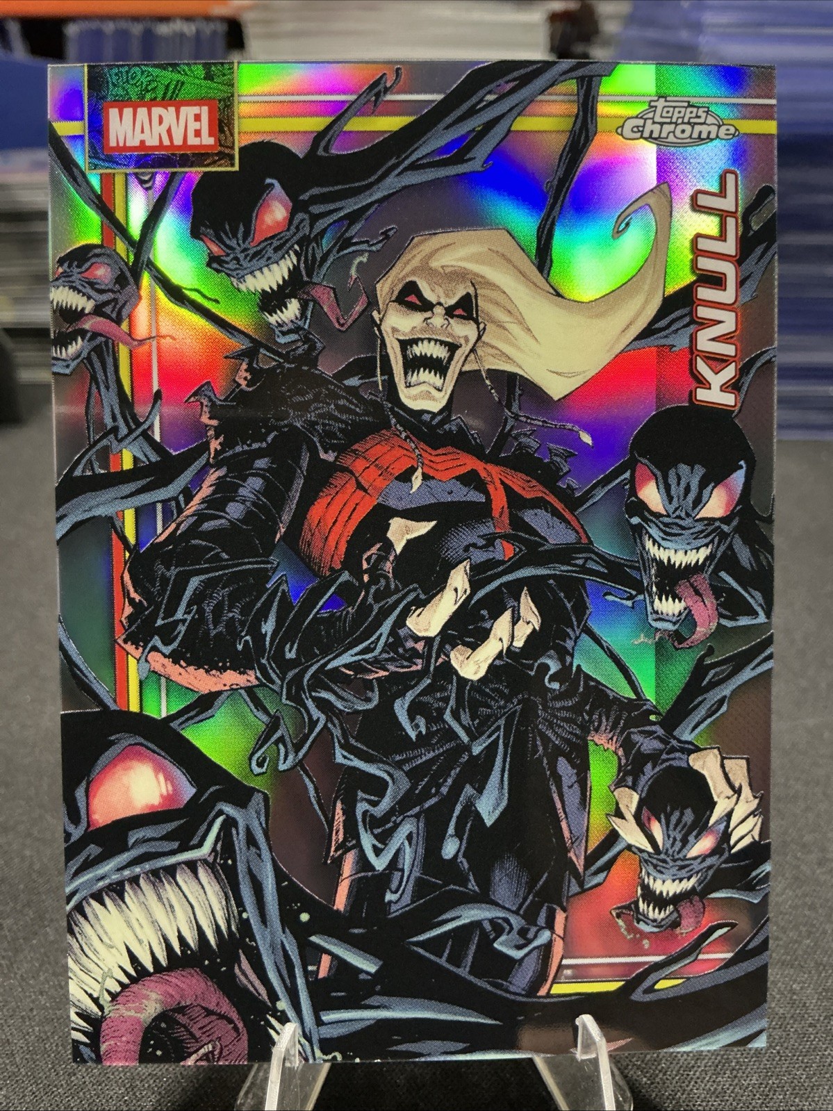 2026 Topps Chrome Marvel Knull 129 Refractor