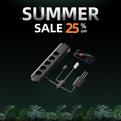 2026 Spider Farmer Genius Grow System AC5 Power Strip Kits App-Based Smart Strip