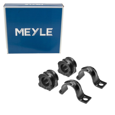 2x MEYLE Stabilisatorlager 23mm + Halter für VW GOLF 4 PR-0AE NEW BEETLE vorne