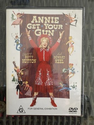 ANNIE GET YOUR GUN (1950) DVD BRAND NEW & SEALED (REGION 4) FREE POSTAGE CLASSIC